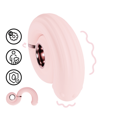 Perles - Draaibare Parels Swirl - Roze