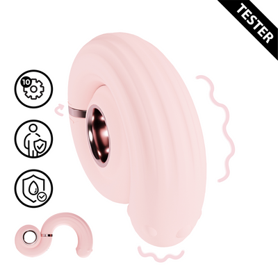 Perles - Draaibare Parels Swirl - Roze - Tester