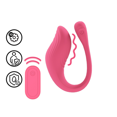 Vibrerende G-Spot Vibe met Afstandsbediening - Roze